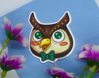 Blathers 2" Adesivo in vinile lucido