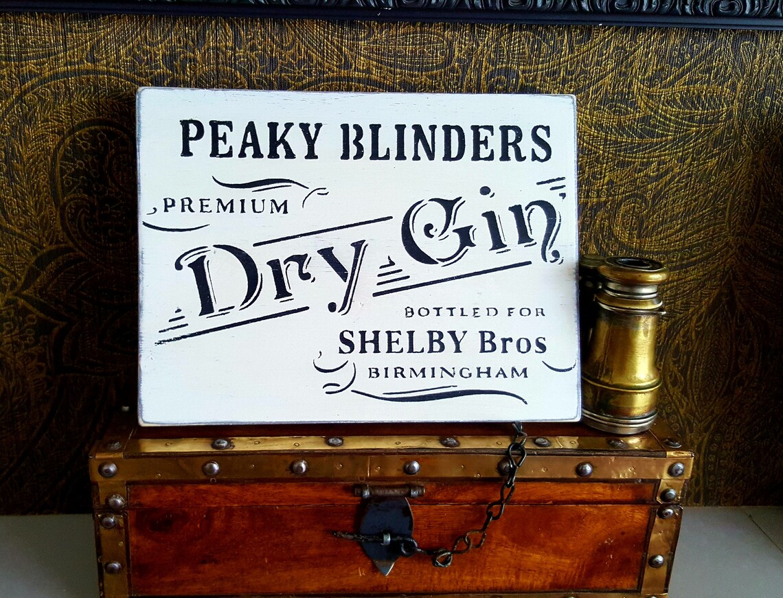 Peaky Blinders Wooden Sign Hand Made From Recycled Wood - Etsy
