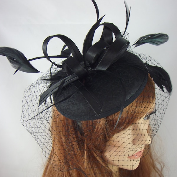 Funeral Fascinator Etsy