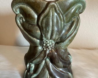 Vintage Gonder Art Deco Starfish Flower Vase USA MCM Decor Pottery