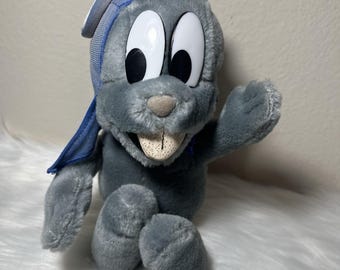 VTG Rocky Bullwinkle Flying Squirrel Peluche Animal de Peluche Suave 1991 24K Co.