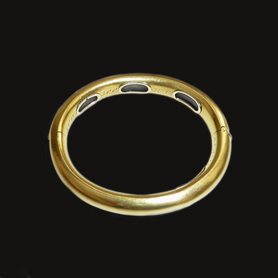 Victorian High Carat Childs Mourning Bracelet Circa 1860