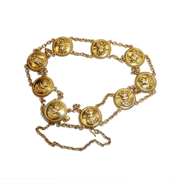 Edwardian 15 Carat Nautical Bracelet, Edwardian Je