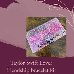 One Taylor Swift-themed Friendship Bracelet Kit 