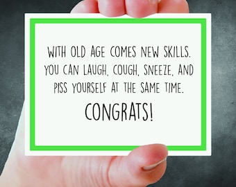 New Skills - Birthday Card