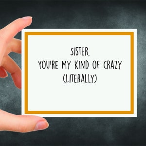 Hermana Loca - Funny Card