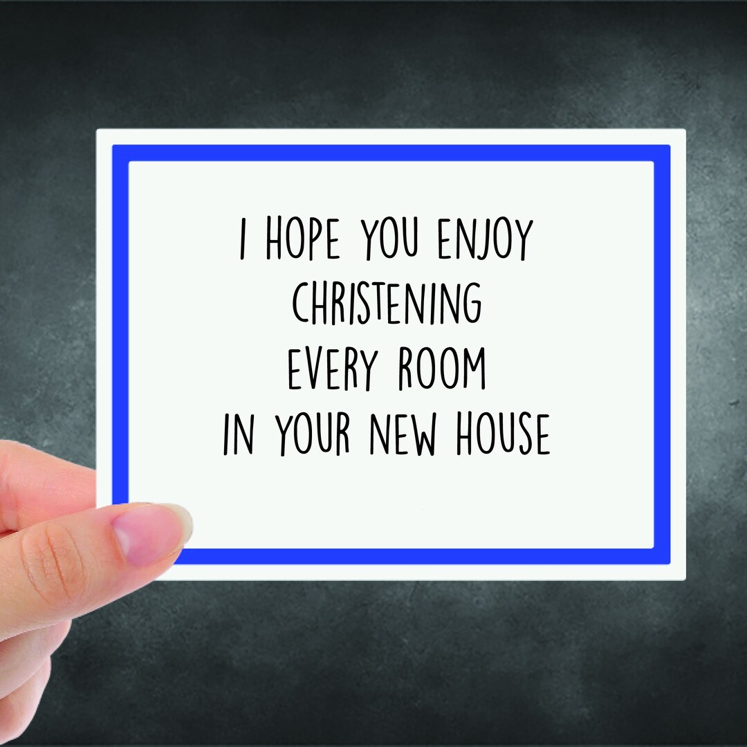 Christening Every Room Card Etsy