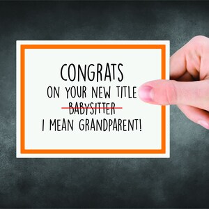 Nuevo título de la tarjeta de abuelo
