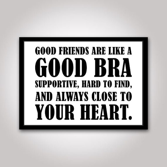 Download Good Friends Are Like A Good Bra SVG Svgs for wood signs ...