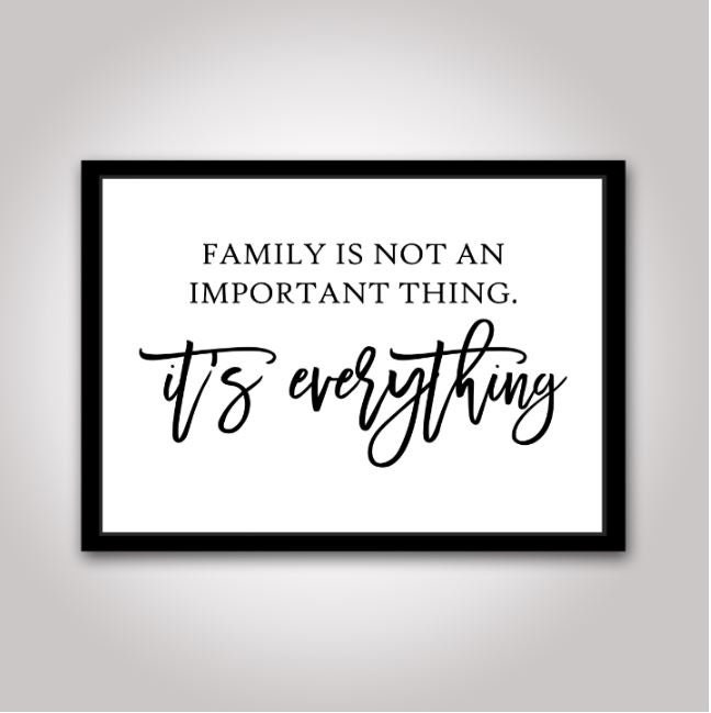 Download Family Is Not An Important Thing It S Everything Svg Etsy
