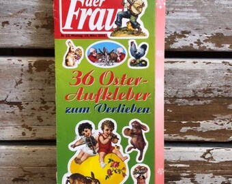 Vintage German Easter Stickers The Gifted Line John Grossman Sweet Graphics