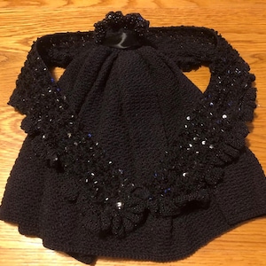 Princess Diana Crocheted 1981 Engagement Dress Beaded Wrap Finished Barbie