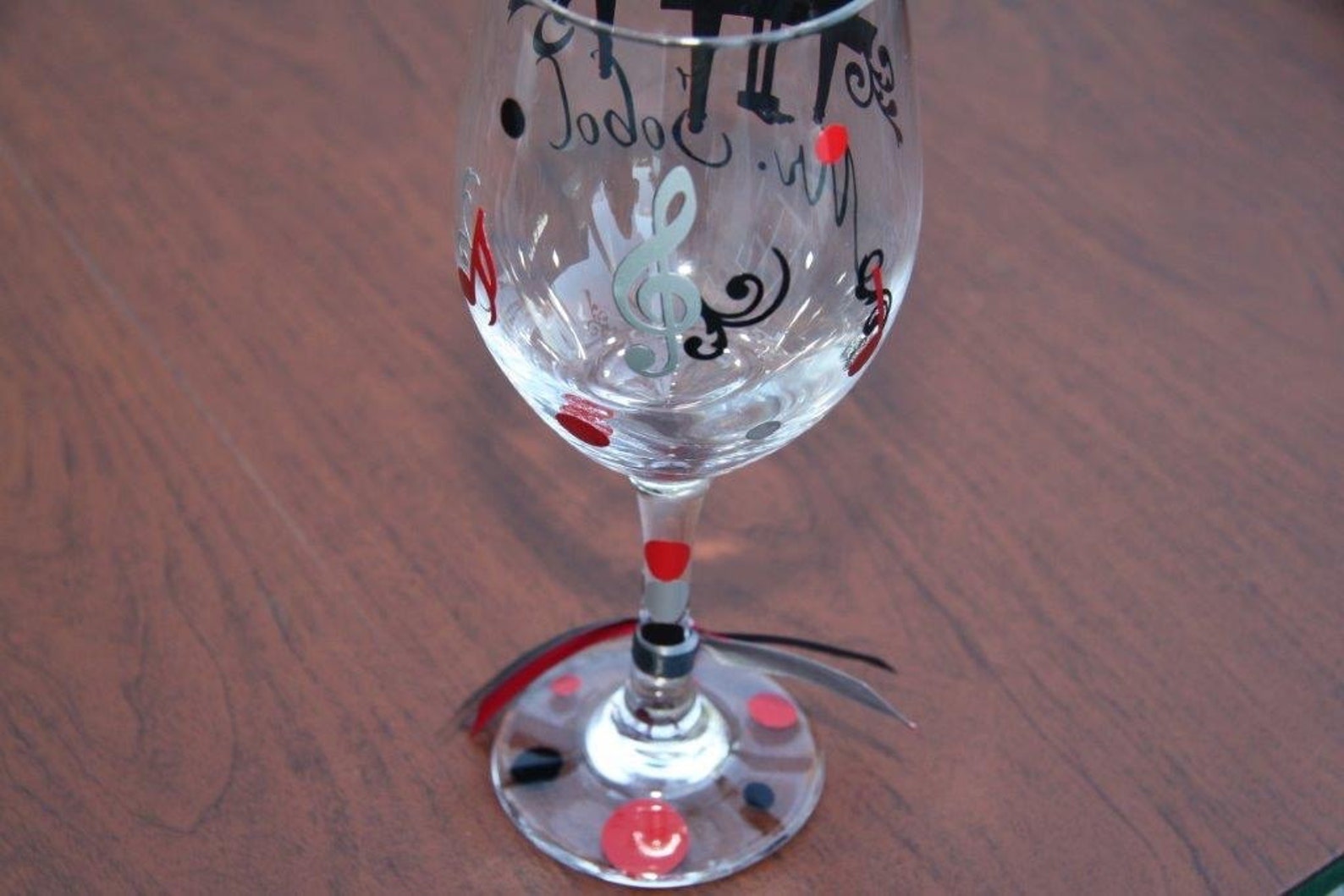 Music Instructor Glassware Music Gifts Wine Glass Gifts for Etsy