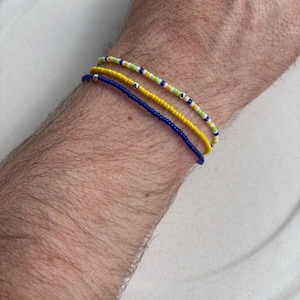 Savannah Bananas Beaded Bracelet Set: Team Spirit Jewelry