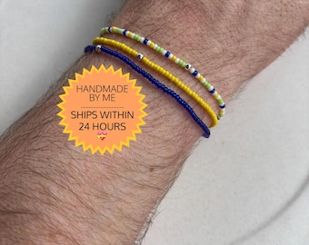 Savannah Bananas Bracelets: Minimal + Subtle Team Spirit, Father's Day Gift