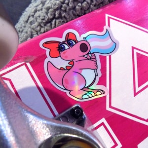 Birdo Pride Vinyl Sticker image 5