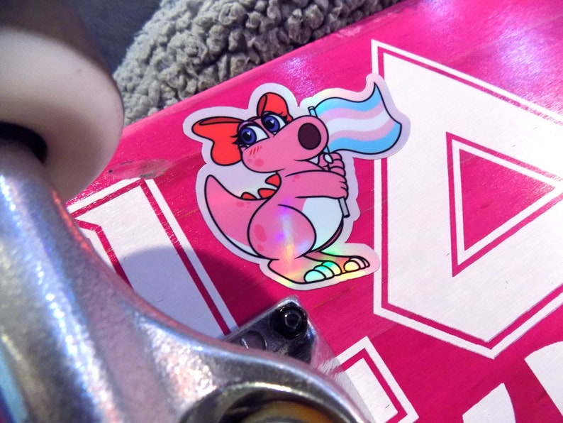 Birdo Pride Vinyl Sticker image 5