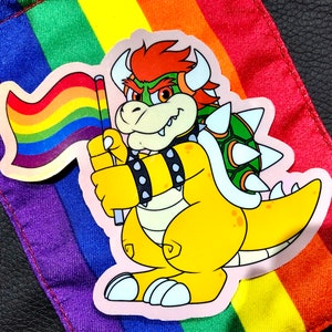King Koopa Pride Vinyl Sticker
