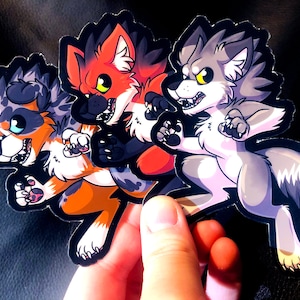 Werepuppers Vinyl Stickers