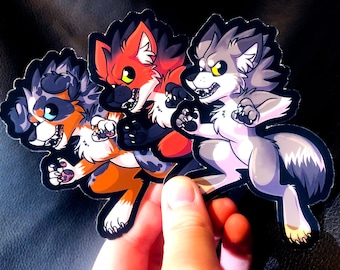 Werepuppers Vinyl Stickers