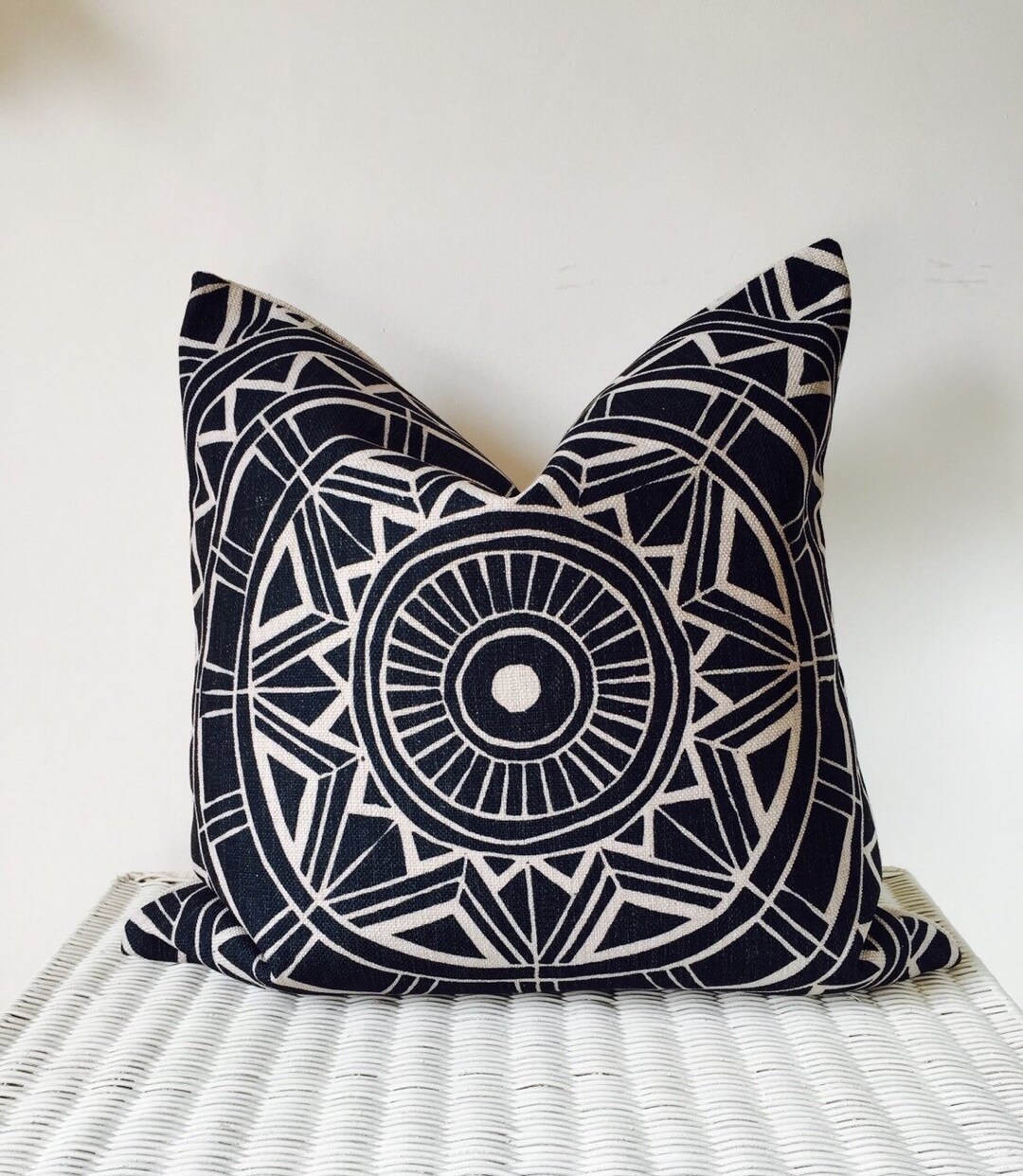 Black Bohemian Pillow Cover Hippie Cushion Bohemian Cushion Etsy