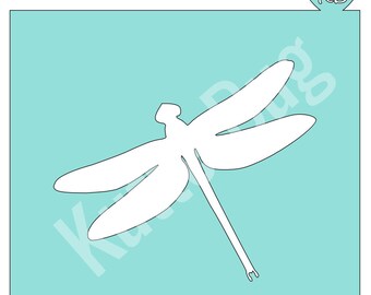 dragonfly stencil etsy dragonfly drawing template