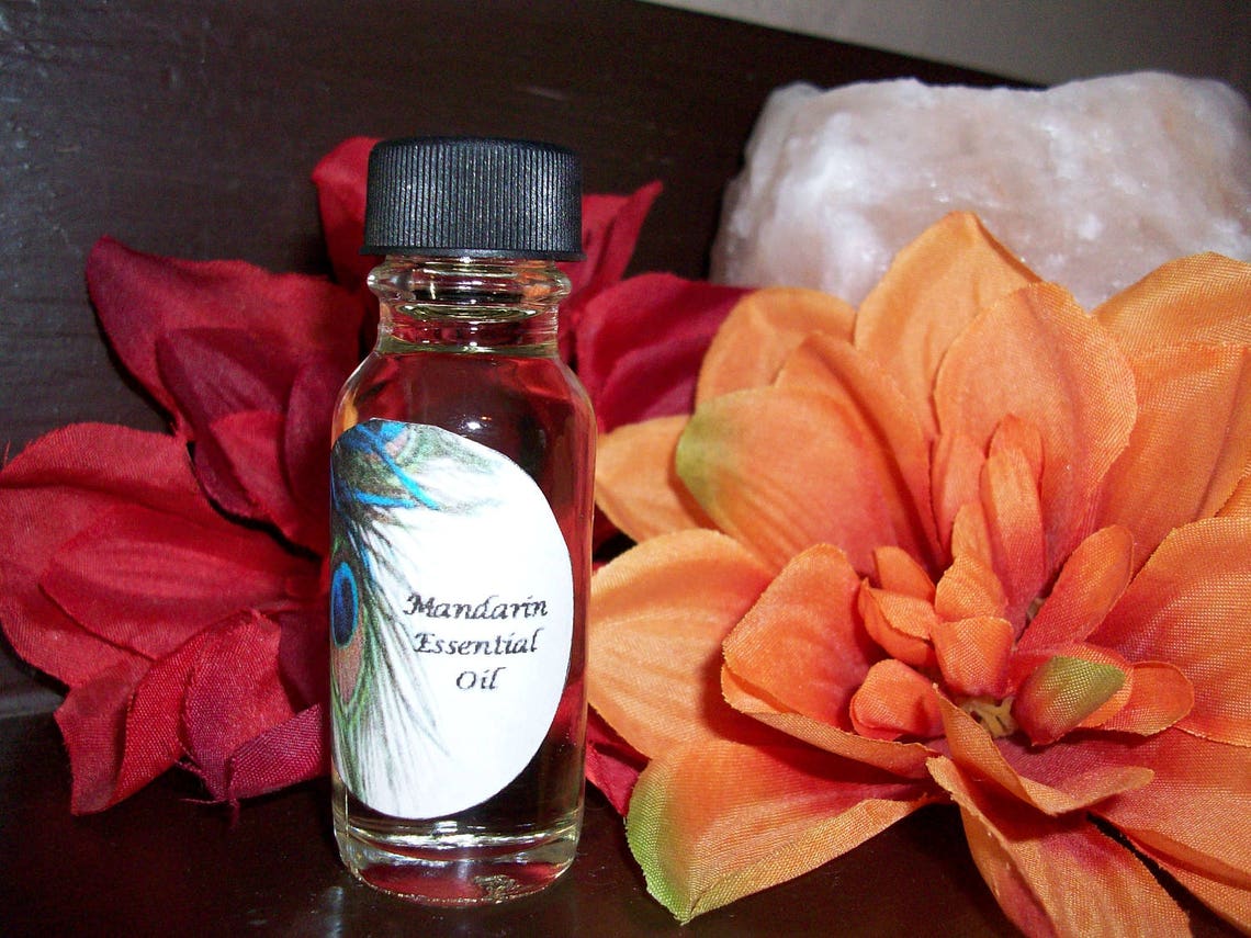 Mandarin Essential Oil Blend 1/2 Oz Bottle Etsy