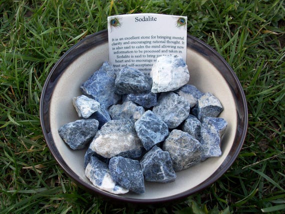 Sodalite Small/Medium Raw Crystals