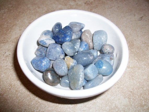Blue Aventurine Tumbled Chipstones (2 Stones)