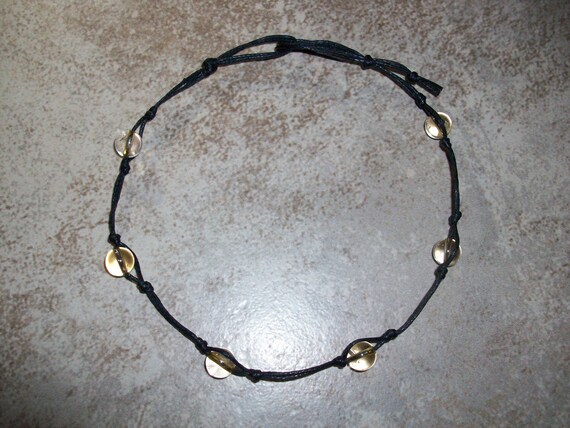 Citrine Stackable Knotted Anklet