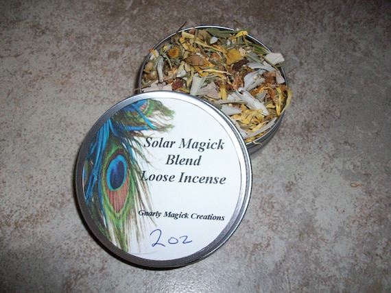 Solar Magick Blend Loose Incense 2 oz Tin