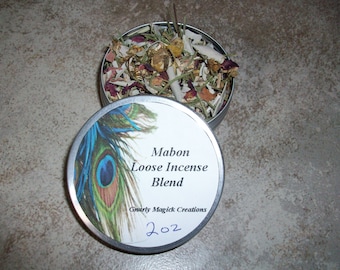 Mabon Loose Incense Blend 2 oz Tin (September 21st Northern Hemisphere)