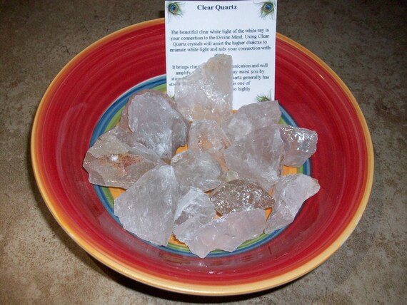 Clear Quartz Raw Crystals