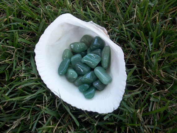 Green Aventurine Tumbled Chipstones (3 Stones)