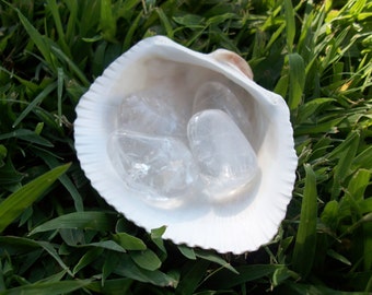 Clear Quartz Small Tumbled Stones