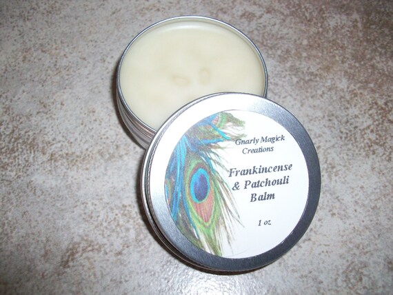 Frankincense and Patchouli Balm 1oz