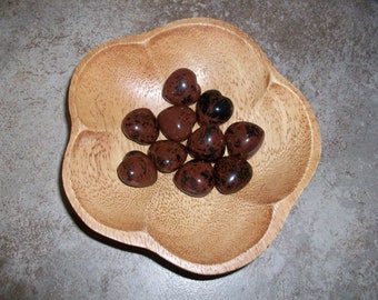Mahogany Obsidian Small Puffy Heart ( 1 Stone )