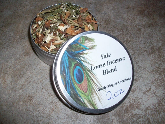 Yule/Winter Solstice Loose Incense Blend 2 oz Tin (December 21st Northern Hemisphere)