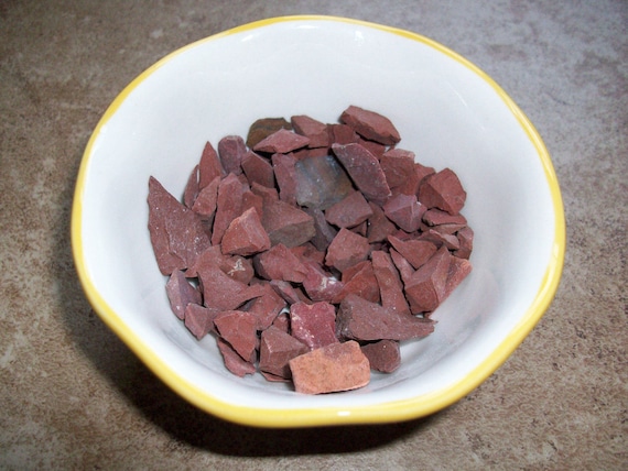 Red Jasper Raw Chipstones (3 Stones)