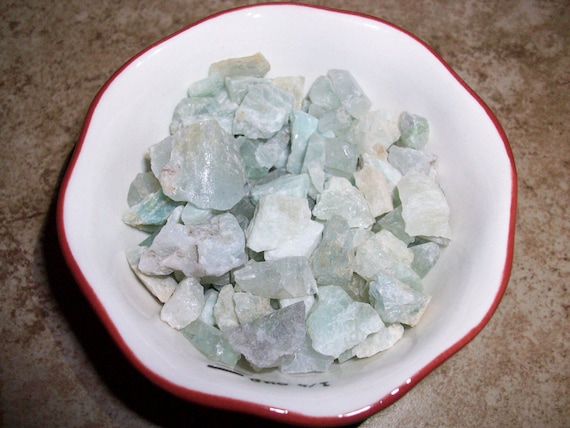 Aquamarine Raw Chipstones (3 Stones)