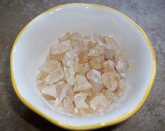 Citrine Raw Tiny Chipstones (5 Stones)
