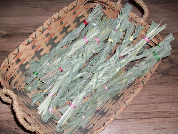 Lemongrass Braid Medium Size Smudge Stick (2021 Harvest)