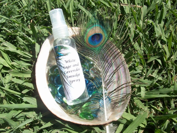 White Sage and Lavender Smudge Spray 2 oz Bottle