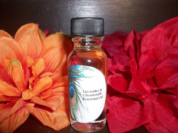 Lavender and Chamomile Essential Oil Blend 1/2 oz Bottle