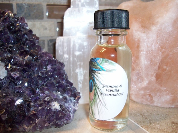 Jasmine and Vanilla Essential Oil Blend 1/2 oz Bottle