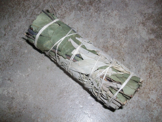 White Sage and Eucalyptus Mini Smudge Stick