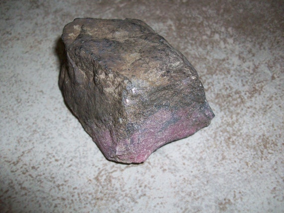 Rhodonite Extra Large Raw Crystal