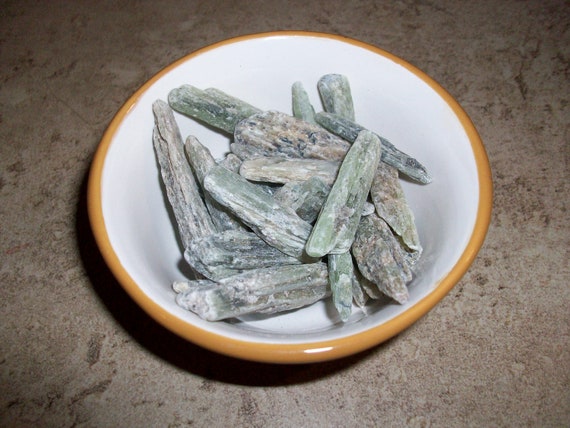Green Kyanite Small Blades
