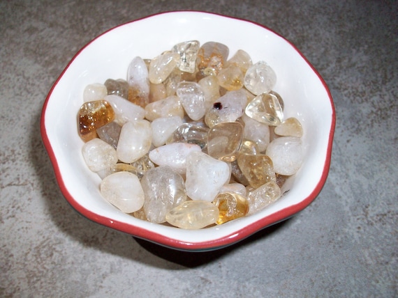 Citrine Tumbled Chipstones (3 Stones)