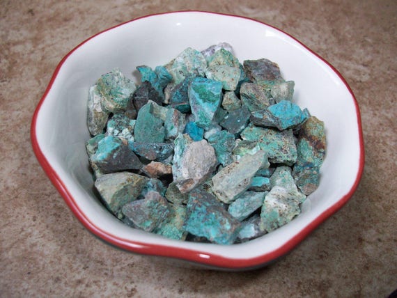 Chrysocolla Raw Chipstones (2 Stones)